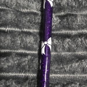 Purple Glitter Bow Paper Mate Gel Pen